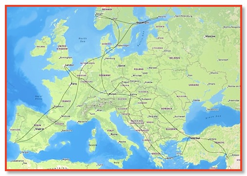 Europe Route2