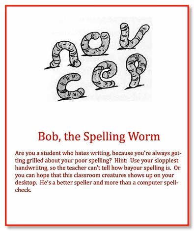Bob, Spellingcap