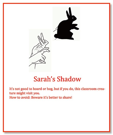 Sarah&#39;sShadow